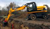 ������� ����������� � ����� JCB JS 160W